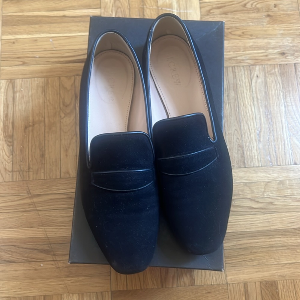 J.Crew Georgie Suede Penny Loafers